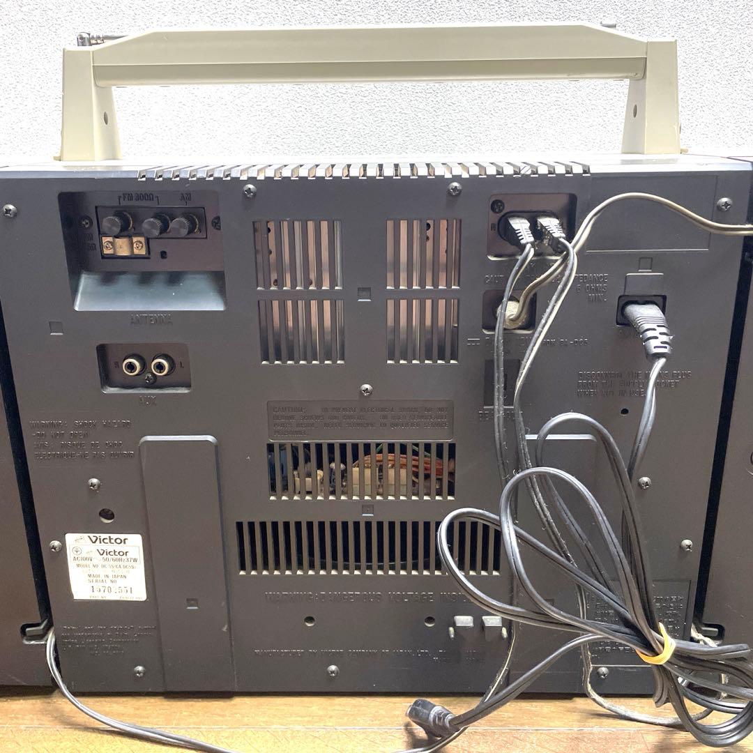 ジャンク品 Victorビクター DC-5S (CA-DS5S)ラジカセコンポ - メルカリ