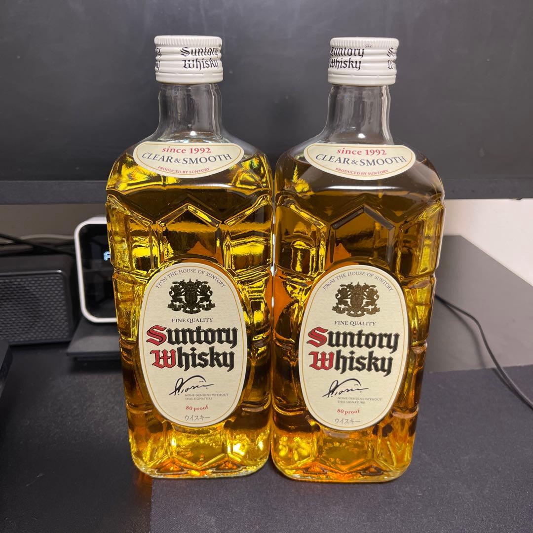 【限定品】サントリーウイスキー 700ml 【白角】2本セット サントリーウイスキー 角瓶 サントリーウイスキー飲み比べギフトセット