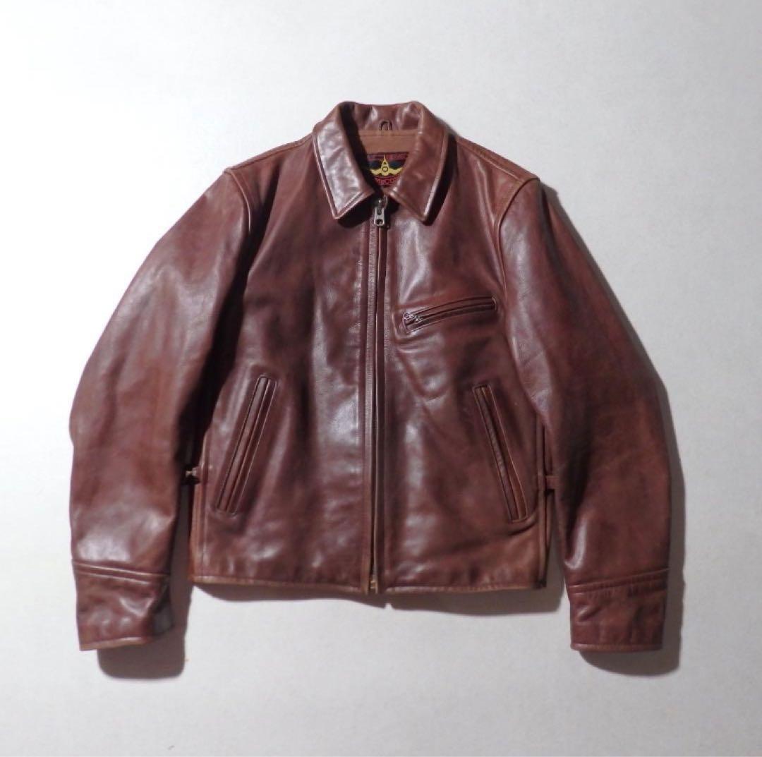 B-McCOY'S ビーマッコイズ シングルライダース 36 TALON 90s 中古・古着通販】B-McCOY'S (ビーマッコイズ) ダブルレザージャケット