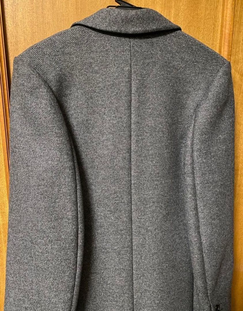 新品✨NINA RICCI チェスターコート ロング丈 2つボタン グレー 36