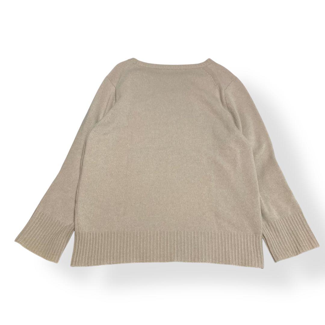 カシミヤ100%☆ドゥーズィエムクラス stylish プルオーバー ニット