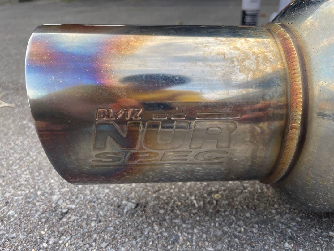 BLITZ NUR SPEC マフラー GDBインプレッサ - メルカリ