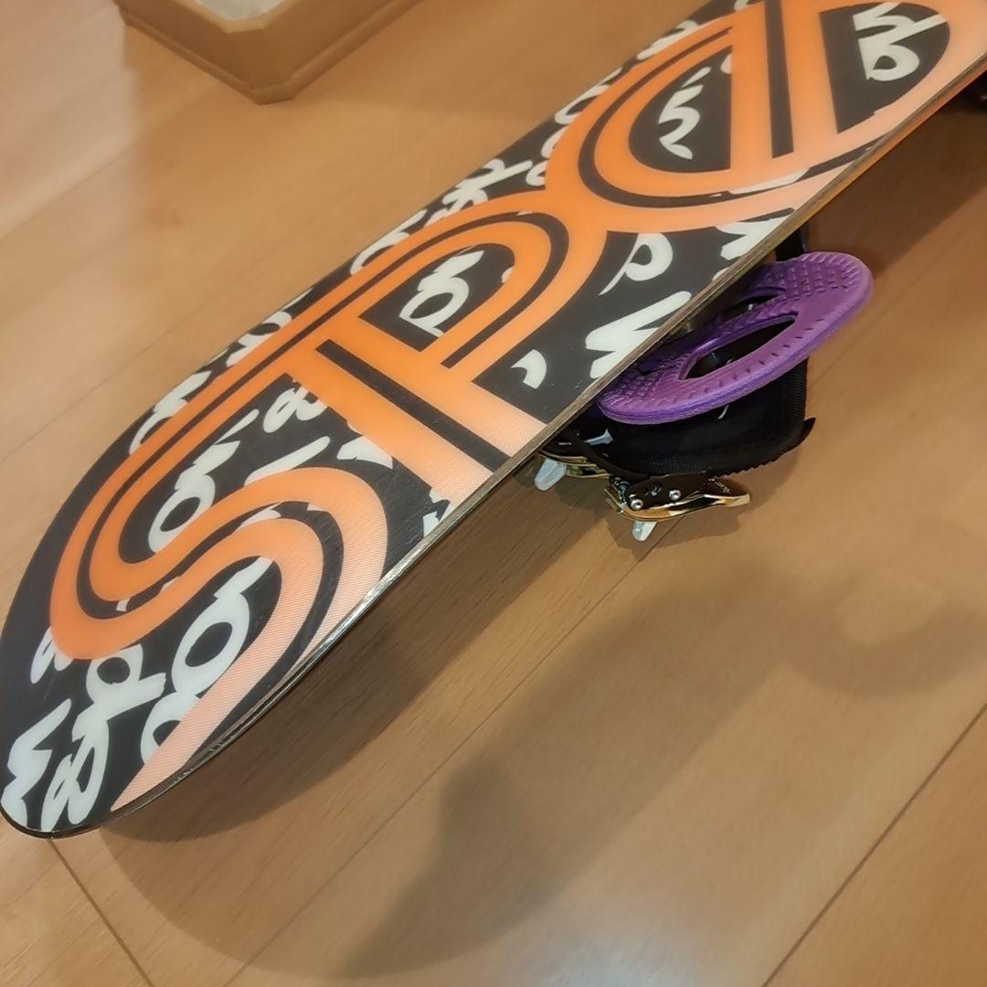 BURTON×SPOON 上位キッズスノーボードセット バートンバイン付