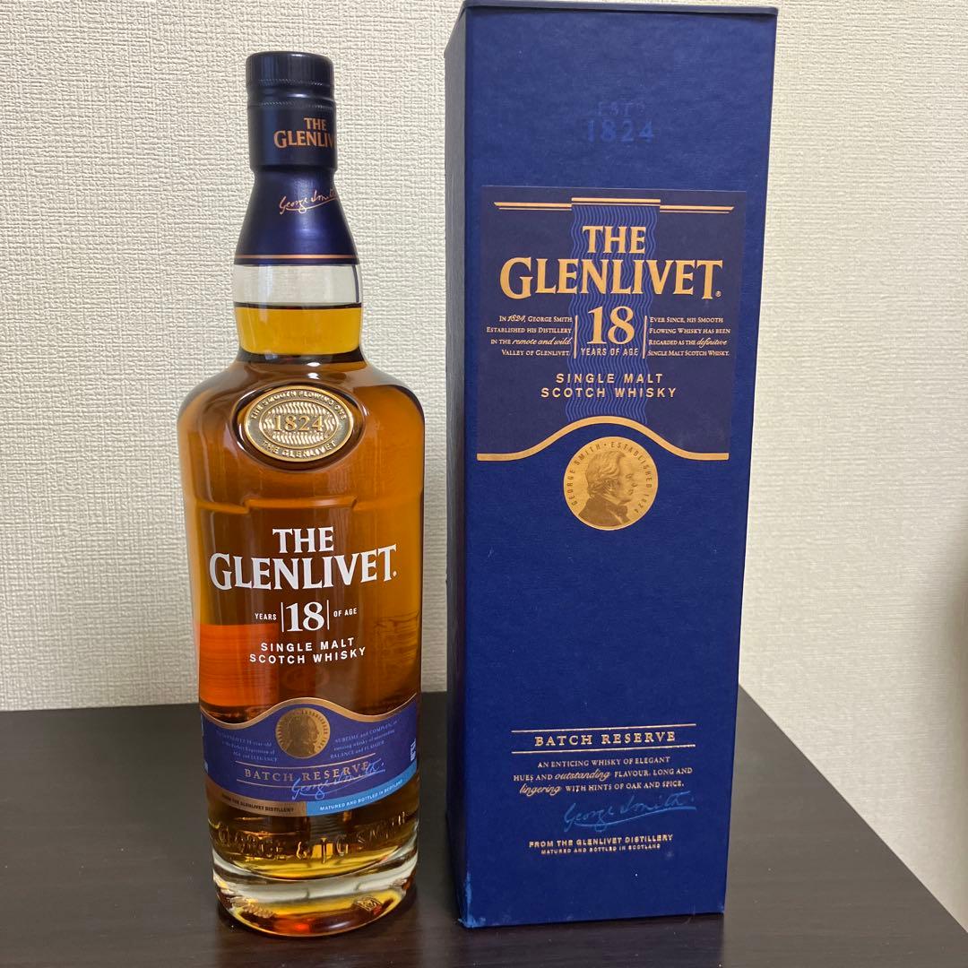 【新品未開封】THE GLENLIVET 18年 シングルモルトウイスキー The Glenlivet 18 Year Old Single Malt Scotch Whisky | ReserveBar