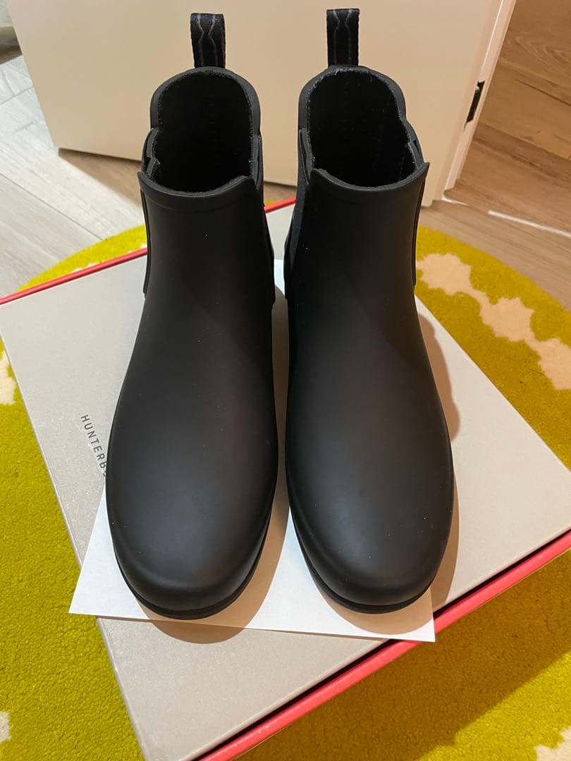 HUNTER リファインド チェルシー レインブーツ HUNTER（ハンター） 長靴 レインブーツ レディース : ZOZOTOWN Yahoo