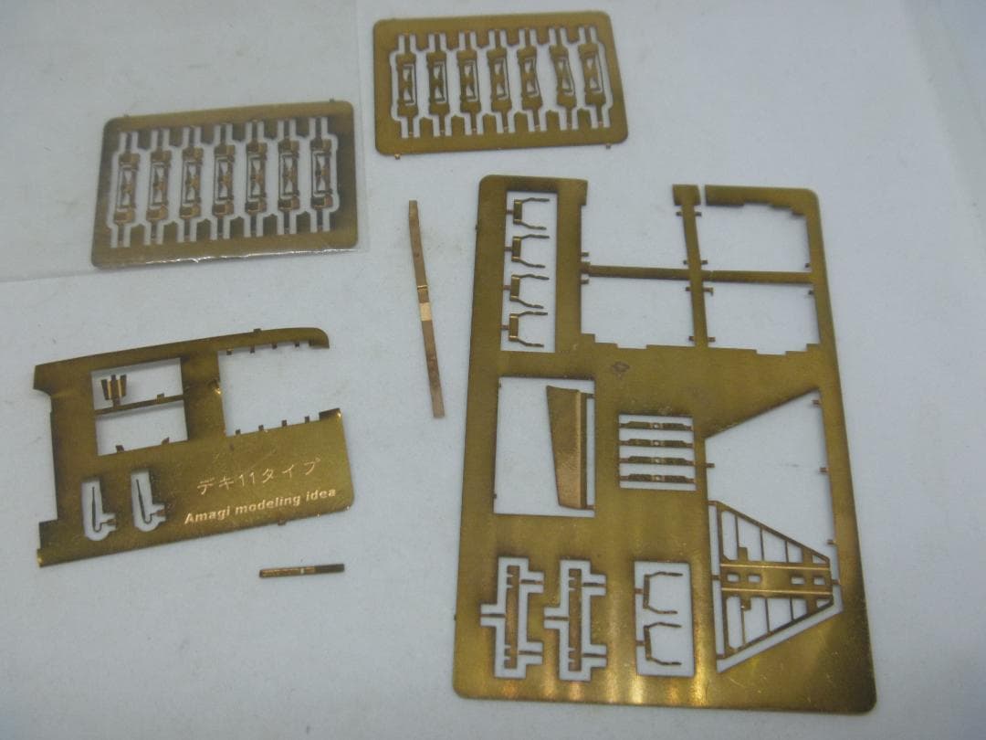 Nゲージ 福井鉄道デキ11タイプ(あまぎモデリングイデア) キット仕掛品