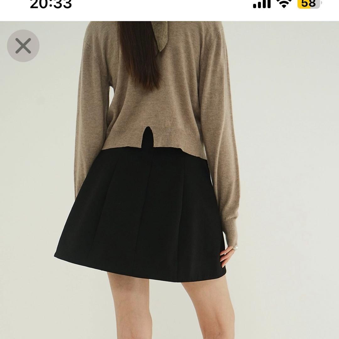 yunさま　CLANE CONSTRUCTIVE MINISKIRT