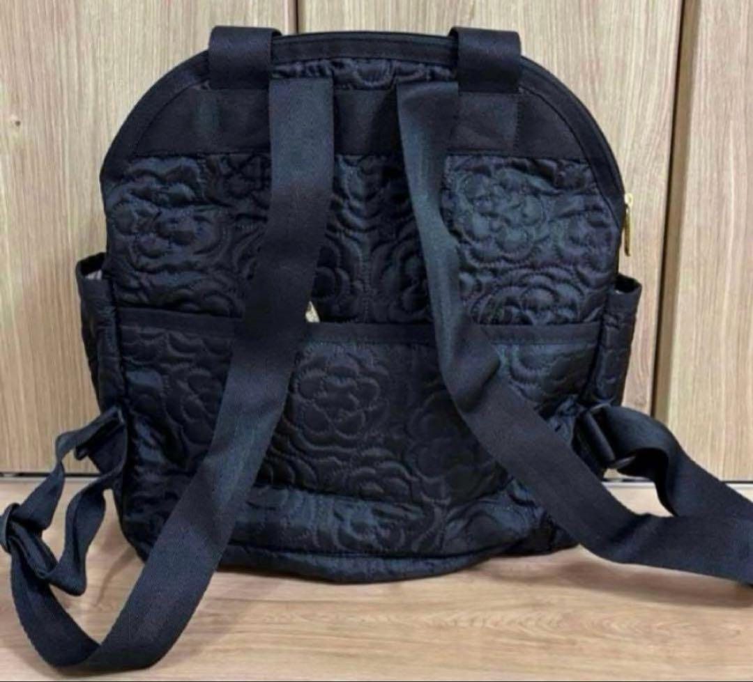 新品】レスポートサック パフィーブロッサムズ 2way リュック 黒