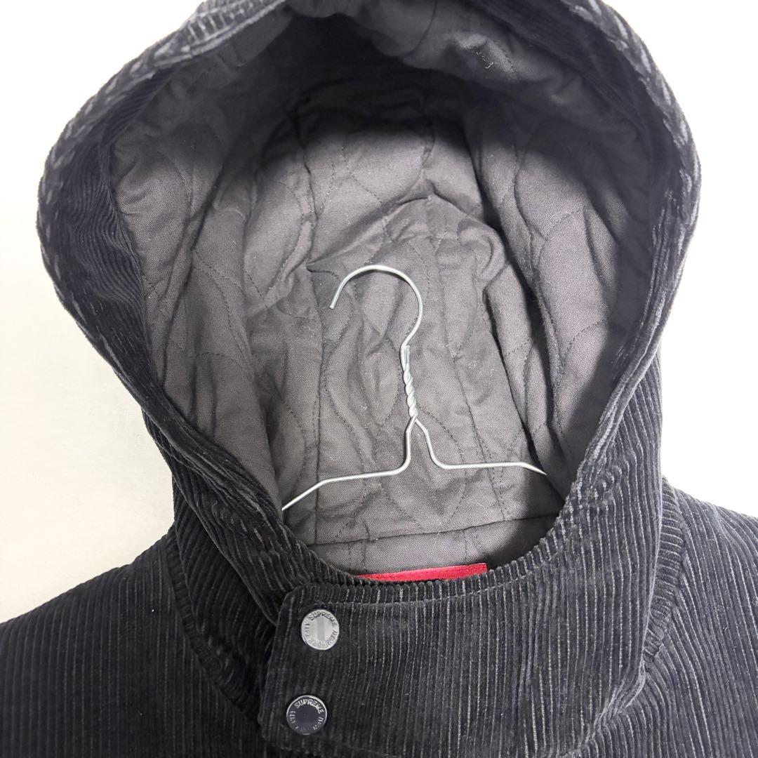 美品☆Supreme シュプリーム コーデュロイ ダッフルコート フード XL
