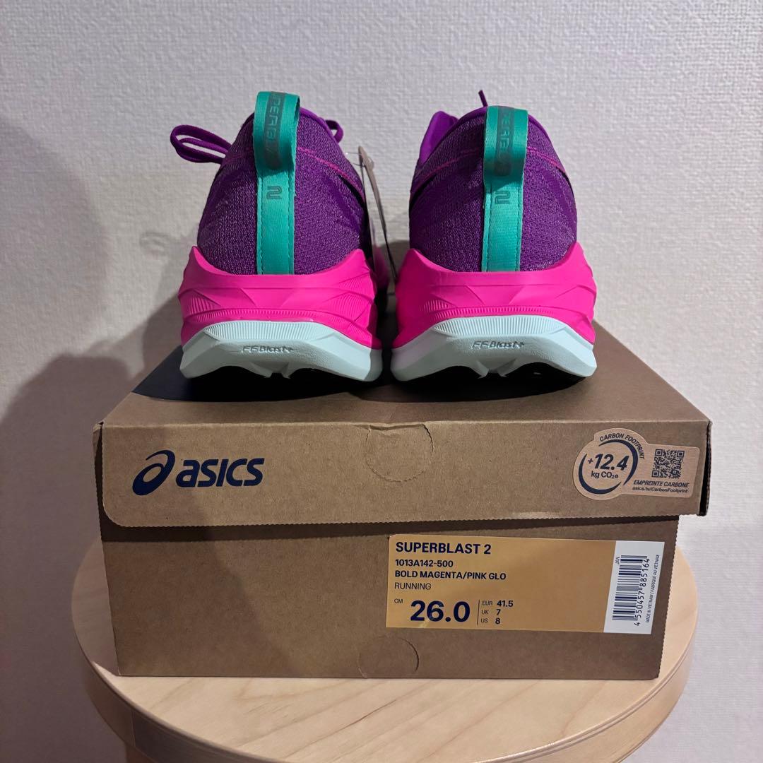 asics SUPERBLAST2 アシックス スーパーブラスト2 26.0cm - メルカリ