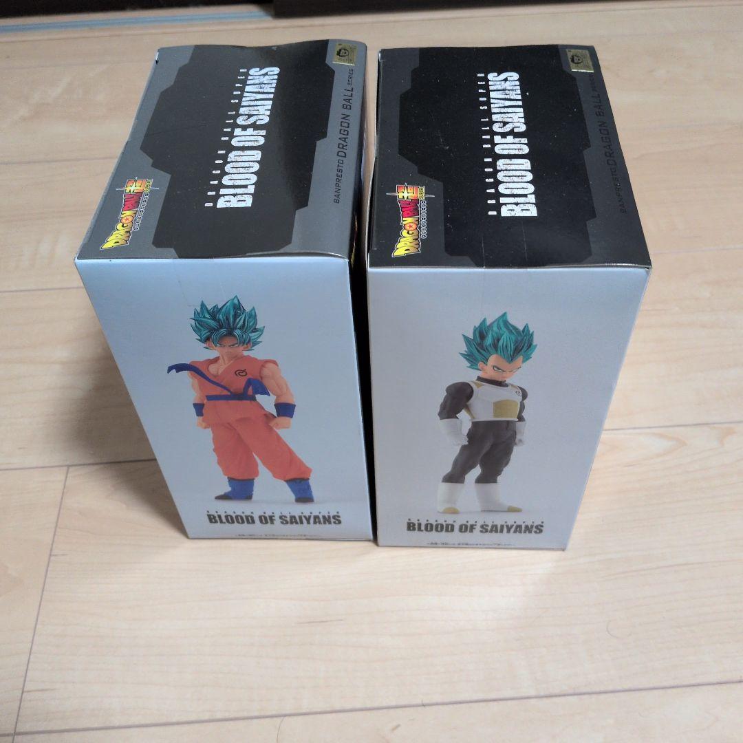 BLOOD OF SAIYANS 孫悟空 ベジータ 2体セット - メルカリ
