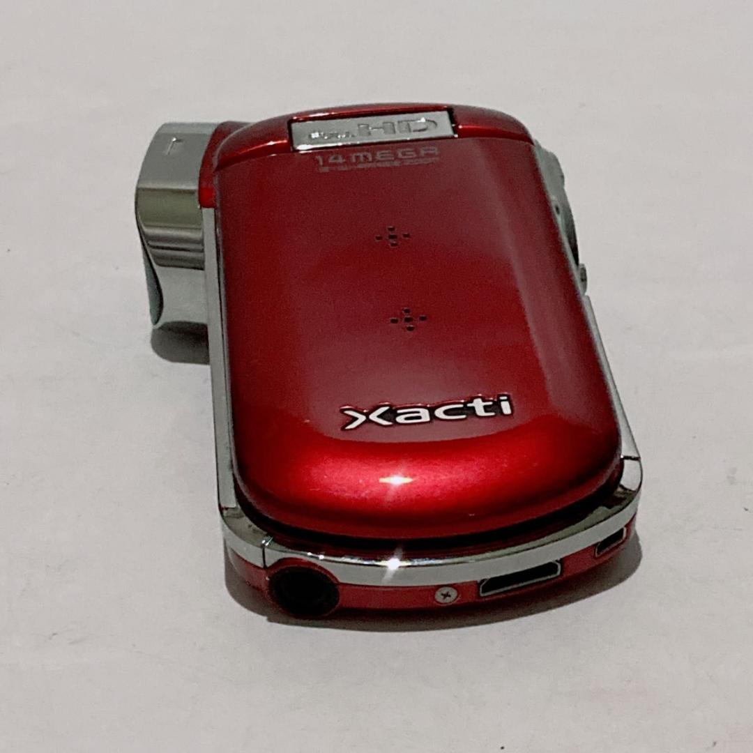 動作確認済】 SANYO Xacti DMX-CG100 レッド サンヨー - メルカリ