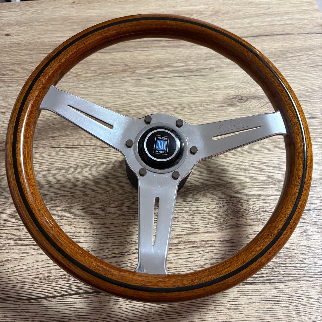 ナルディ NARDI ステアリング 32.5φ ウッド ウッドハンドル - メルカリ