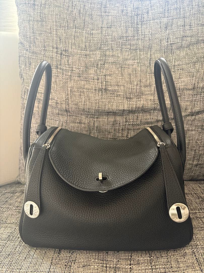 エルメス　リンディ　26 ノアール　黒 リンディ26 ノワール ブラック 黒[H073428CC89] Lindy26 Noir Black