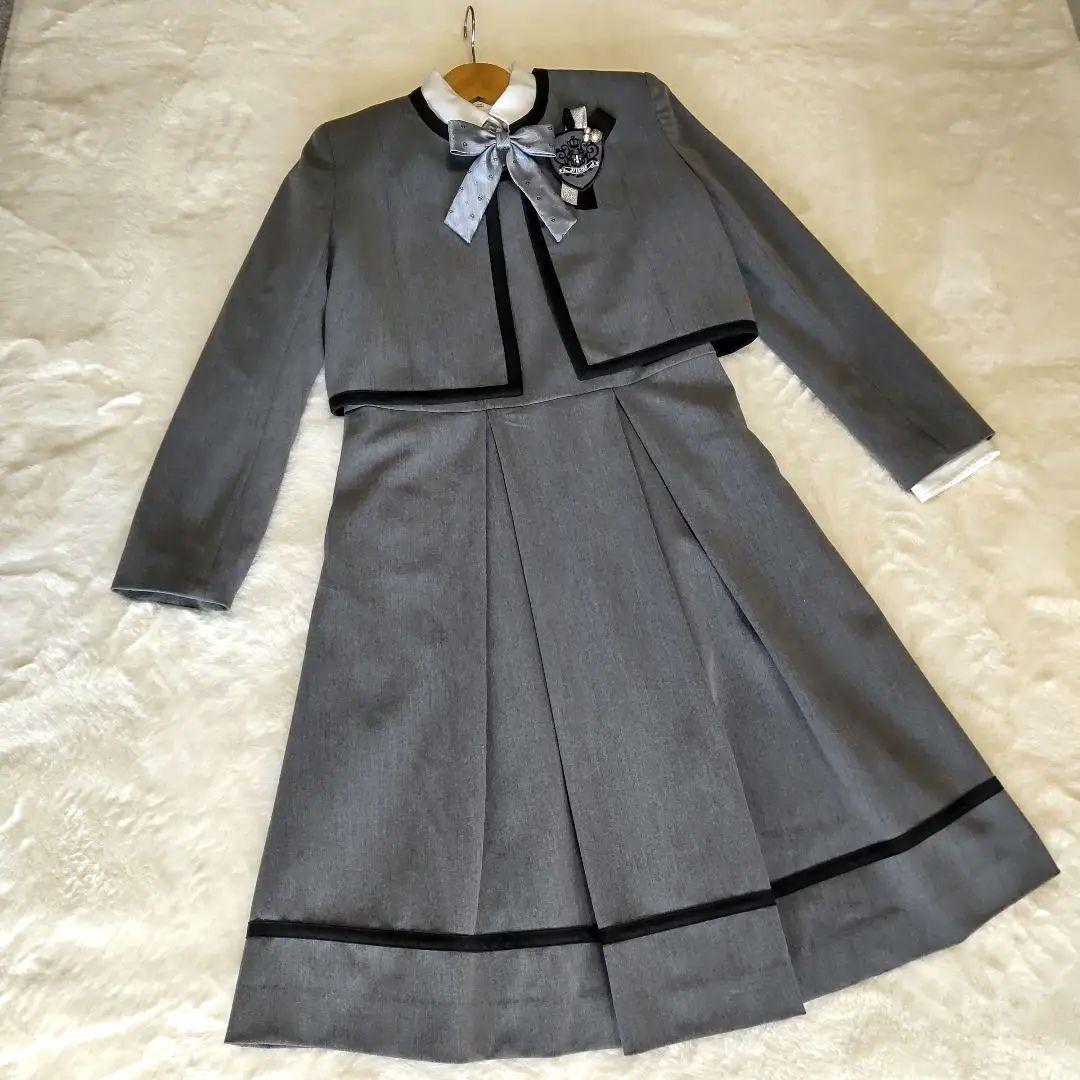 arisana/Emilia アリサナ フォーマル 160cm グレー5点 卒服 arisana（アリサナ） 卒業式 小学校 女子 卒服 小学生 「arisana