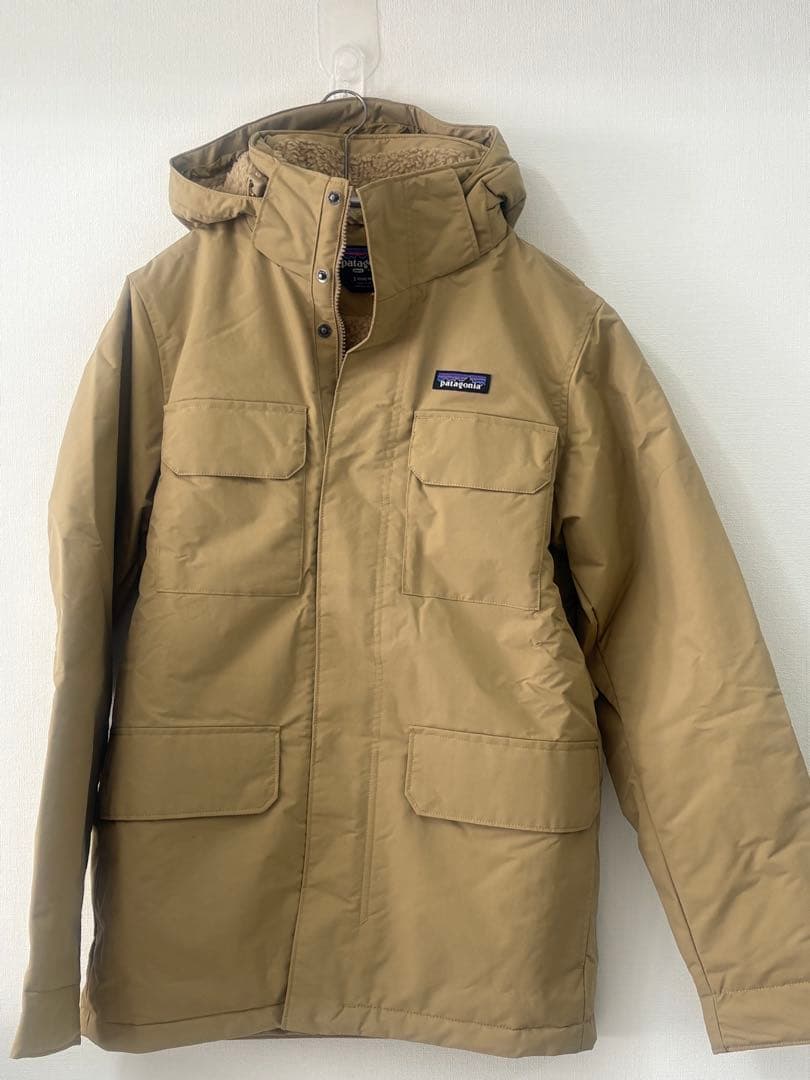 patagonia フリースライニング マウンテンパーカー S ベージュ FREAK'S STORE（フリークスストア） マウンテンパーカー ウインド