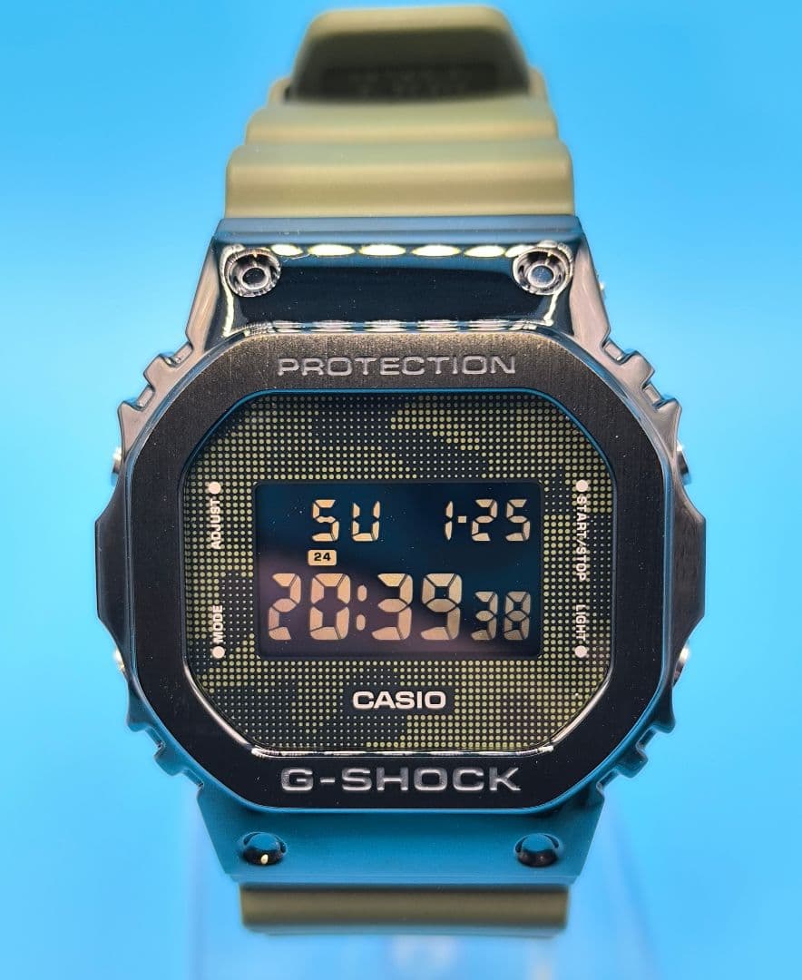 【極美品】G-SHOCK GM-5600B-3JF 迷彩グリーン電池新品 楽天市場】CASIO カシオ G-SHOCK Gショック ジーショック メンズ