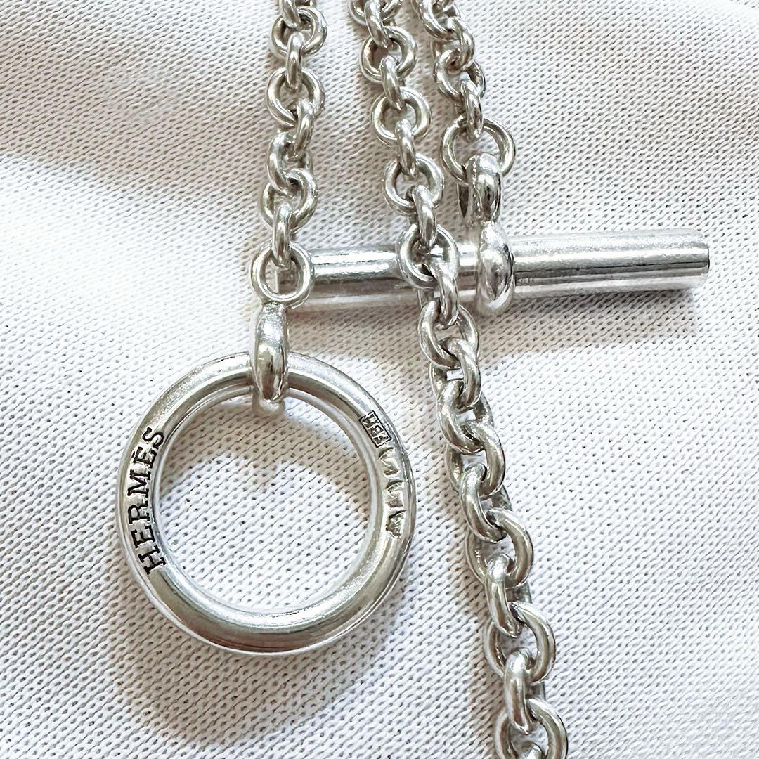 エルメス HERMES エシャペ ロング ネックレス チェーン - メルカリ