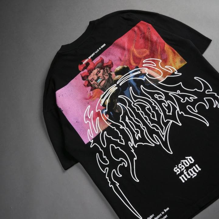 新品未開封 ダルクスポーツ M ストリートファイター Tシャツ 豪鬼