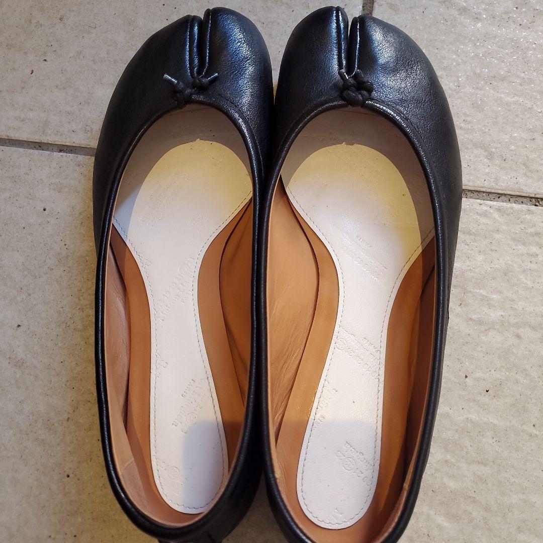 マルタンマルジェラ　タビバレエシューズ　37 Maison Margiela（メゾンマルジェラ） バレエシューズ パンプス Maison