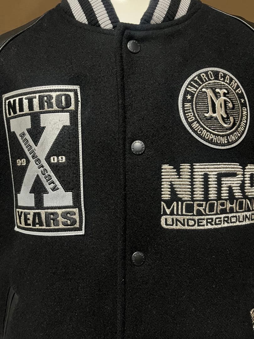 NITRO MICROPHONE UNDERGROUND 10周年記念スタジャン - メルカリ