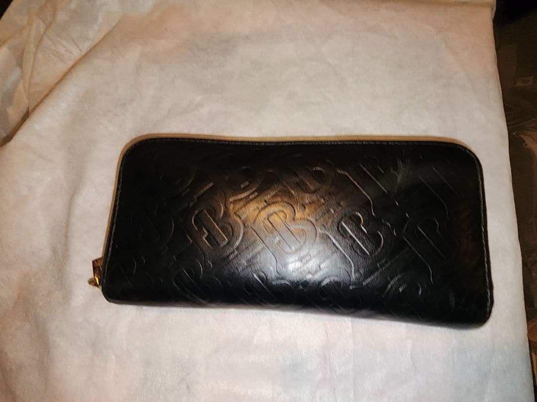 BURBERRY　バーバリー　ラウンドジップ　ウォレット　長財布　TBロゴ BURBERRY（バーバリー） 《クーポン配布中》バーバリー 長財布 財布