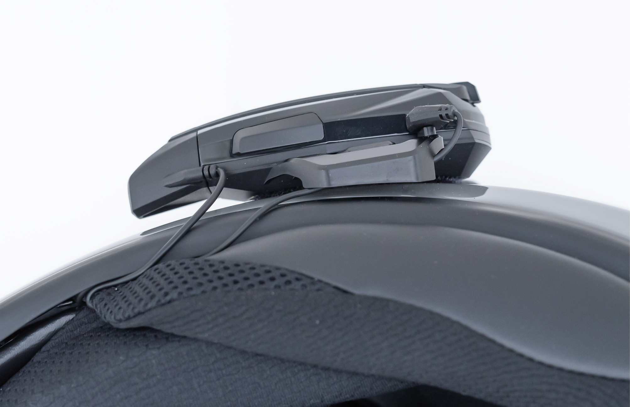B+COM ONE バイク用インカム フルフェイスヘルメット取付方法 ARAI